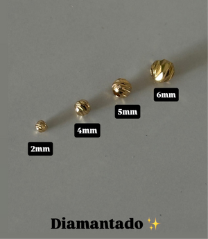 Balines diamantados x 50 unidades