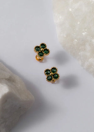 Arete clover motif verde