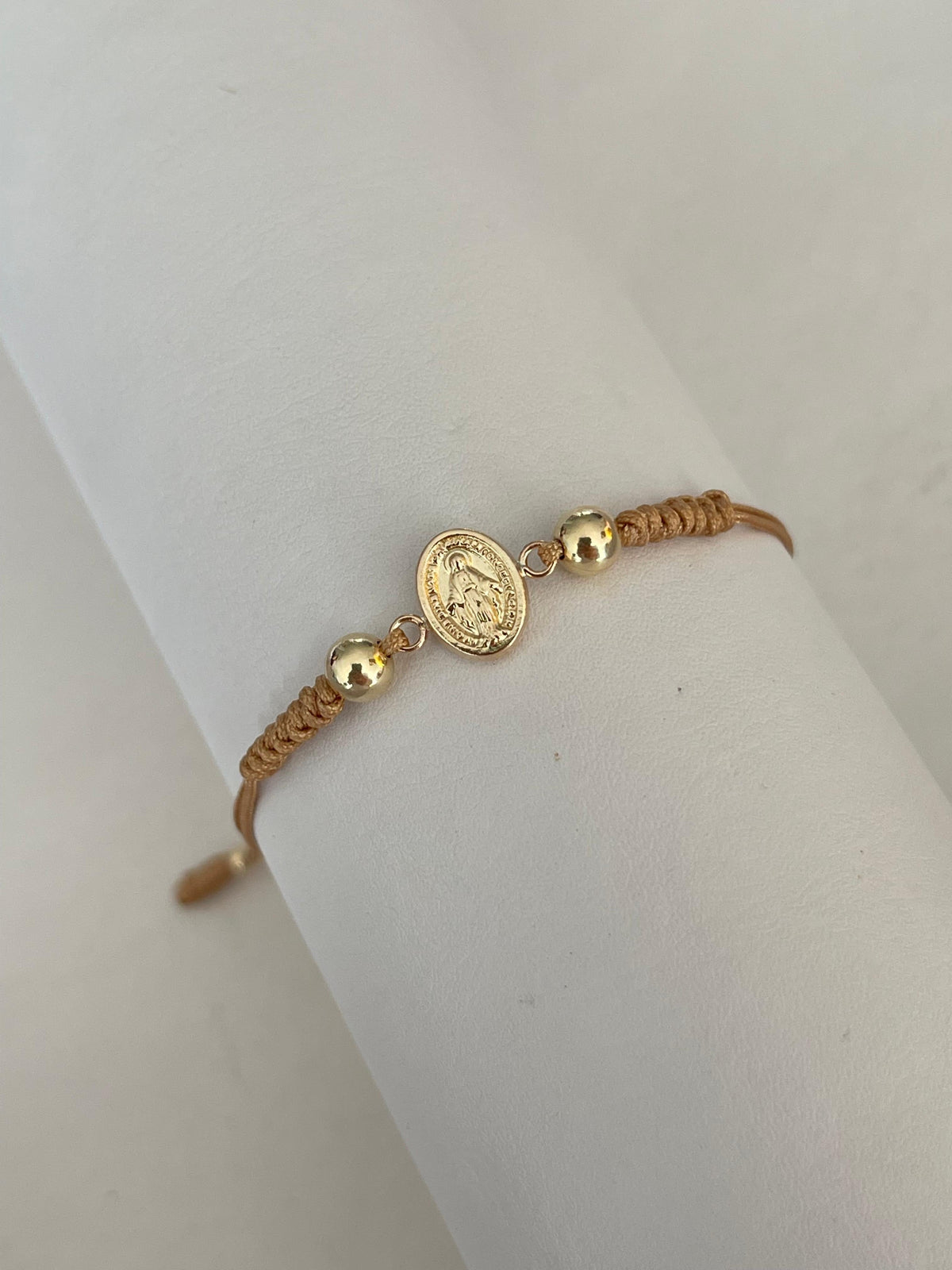 Pulsera Virgen Milagrosa Pequeña (5mm)