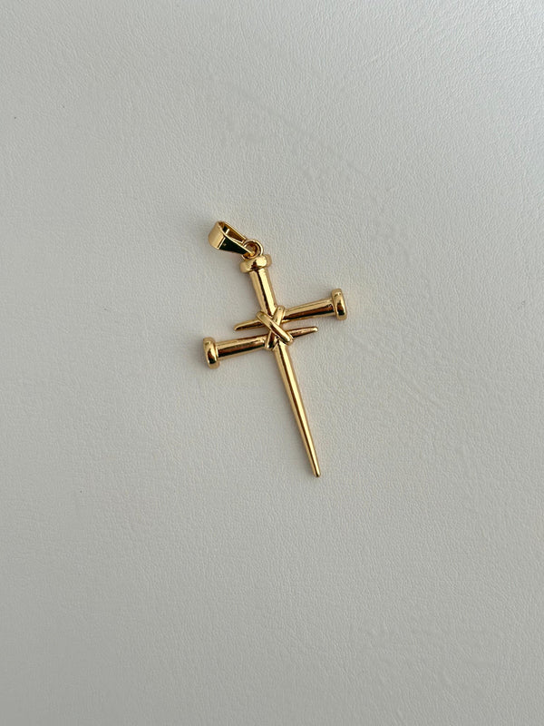 Dije cruz 3 clavos exclusive 4.8cms