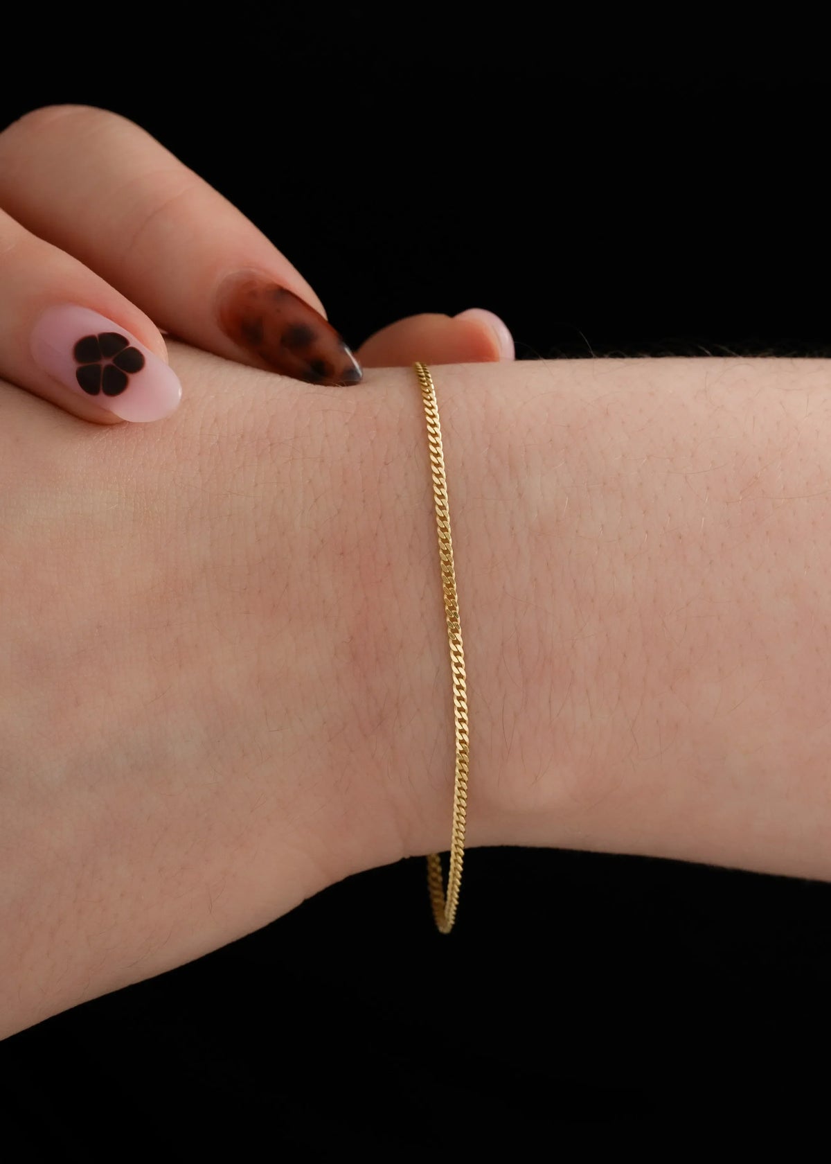 Pulsera cubanita IT 1.5mm 16Cms
