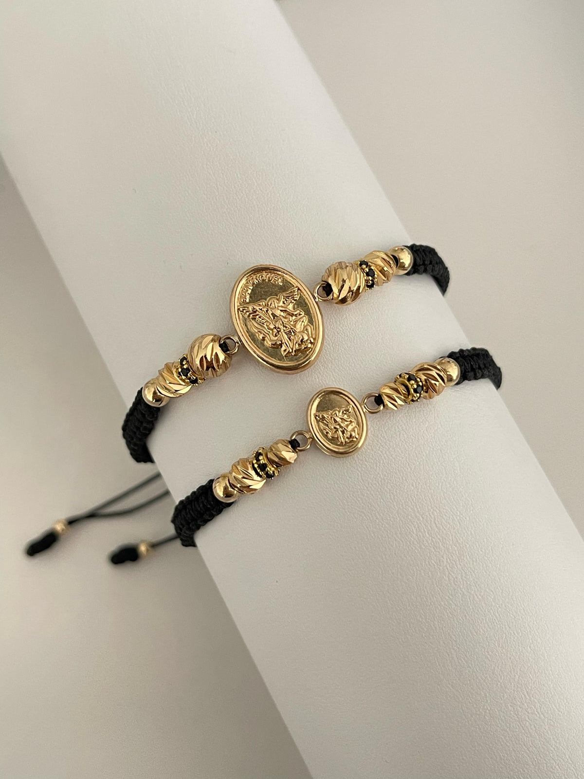 Pulseras en pareja San Miguel Arcángel