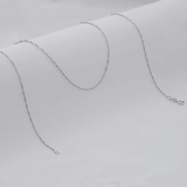 Cadena Singapur 1,7 mm 45 cm