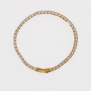 Pulsera Circonias Cristal 20 Cms