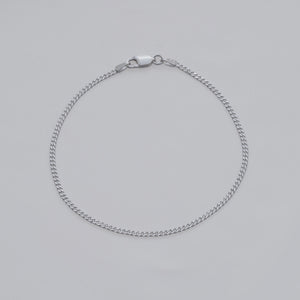 Pulsera Cubana 1,9 mm 19.5 Cms
