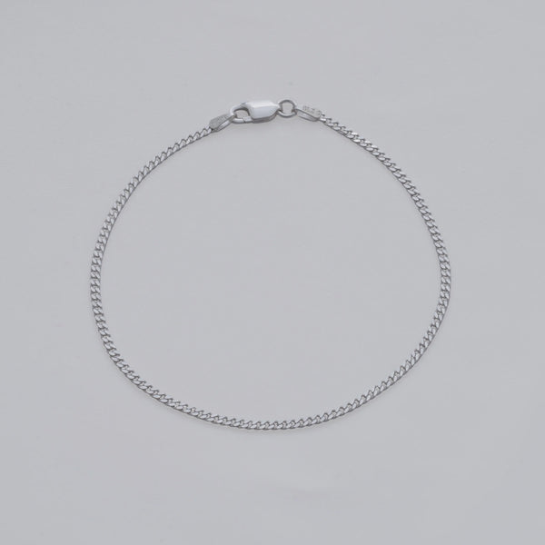 Pulsera Cubana 1,9 mm 19.5 Cms