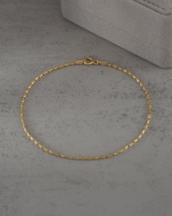 Pulsera tube gold IT 19.5cms