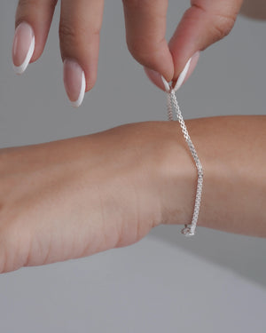 Pulsera China 2 mm 16 Cms