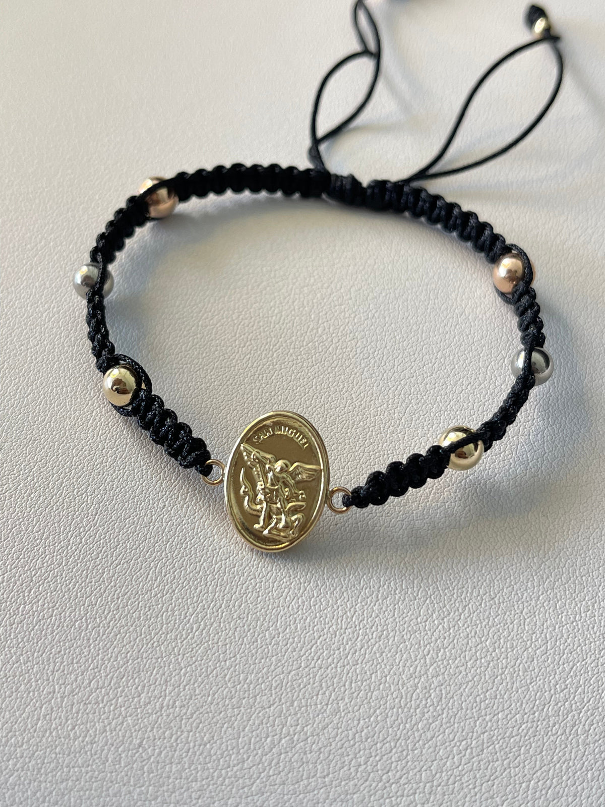 Pulsera Arcángel grande (6mm)