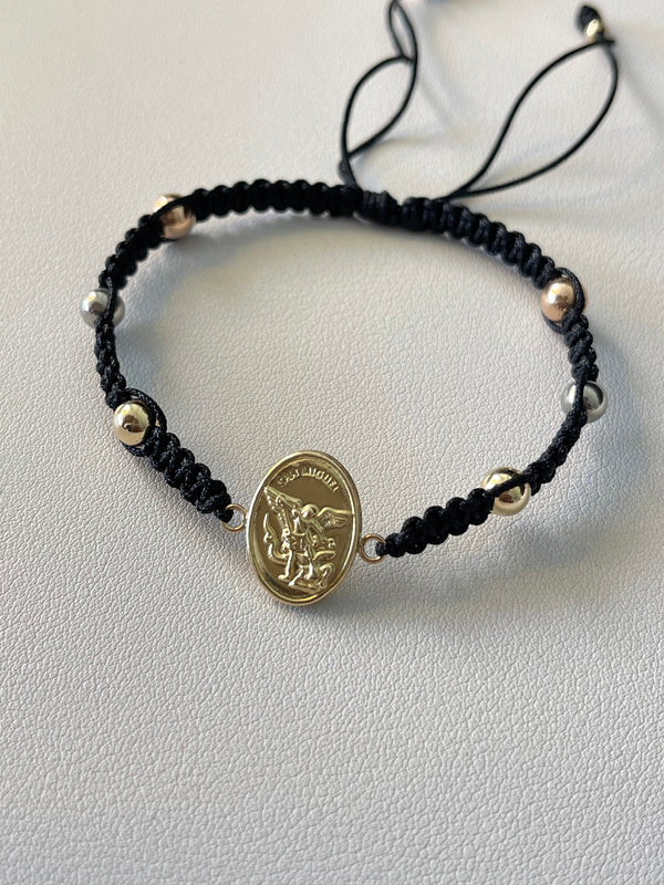 Pulsera Arcángel grande (6mm)