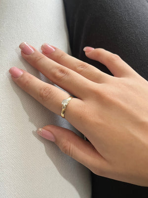 Anillo promise 3 circones exclusive.