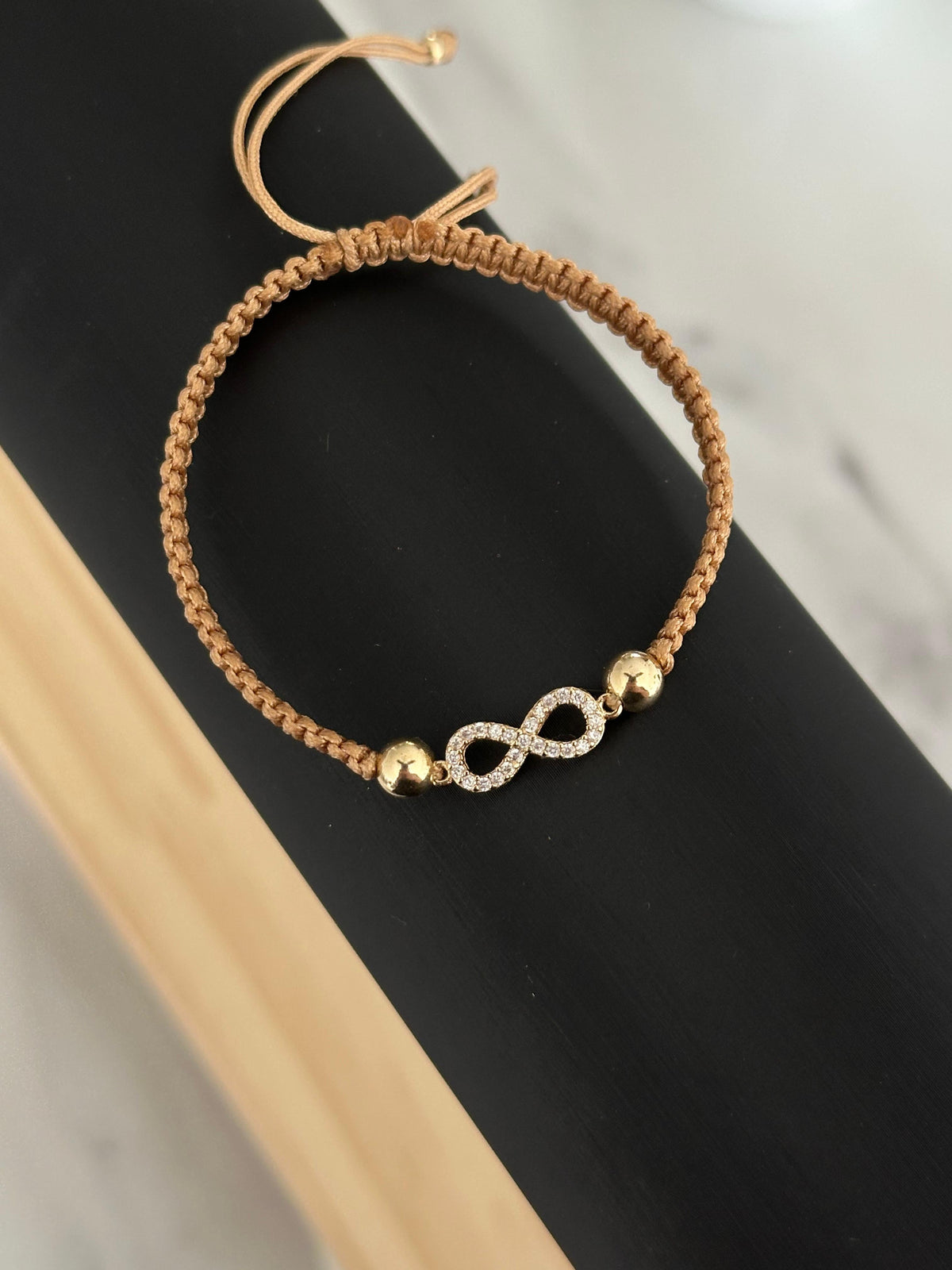 Pulsera infinito circones 5mm