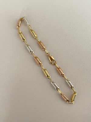 Esclava rustica tornillos 3 oros (20cms) Exclusive