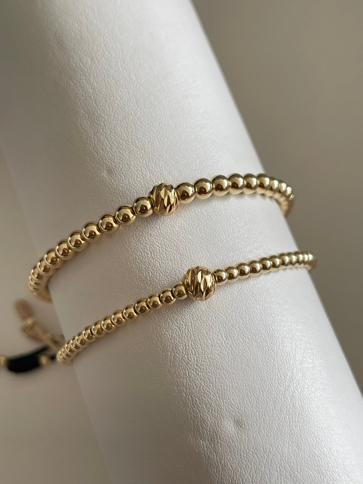 Pulseras pareja Balines (3mm y 4mm)