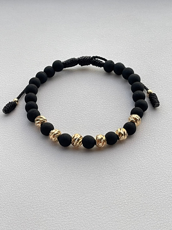 Pulsera diamantada balin 6mm