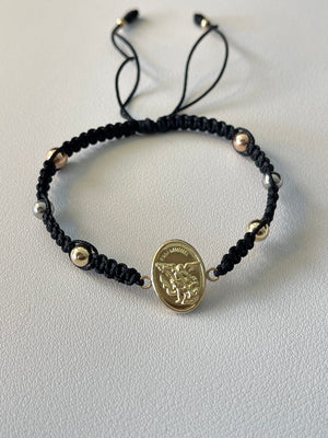 Pulsera Arcángel grande (6mm)