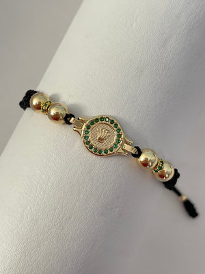Pulsera RLX 6mm + rondel verde ✨