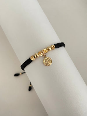 Pulsera diamantada san Benito exclusive ( 5mm)