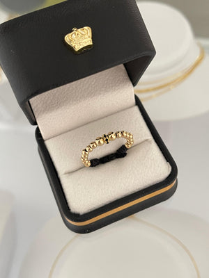 Anillo tejido circonia (4mm, 3mm)