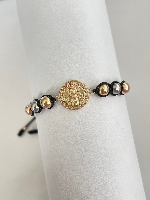 Pulsera San Benito grande (6mm)