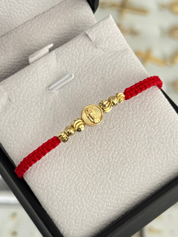 Pulsera rosa de Guadalupe italiana