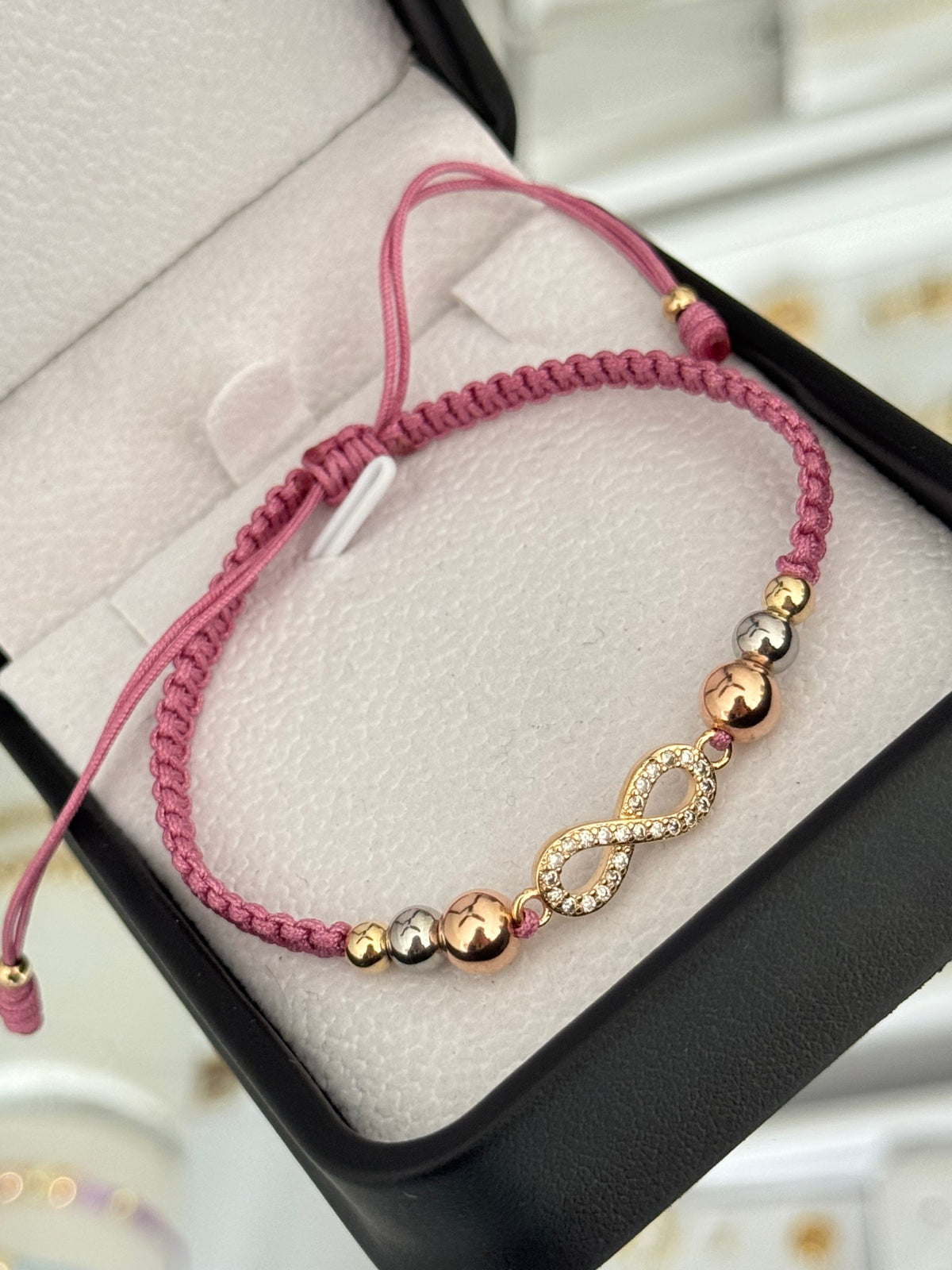 Pulsera infinito circonias