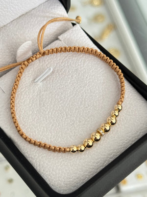 Pulsera circonia cristal lisa