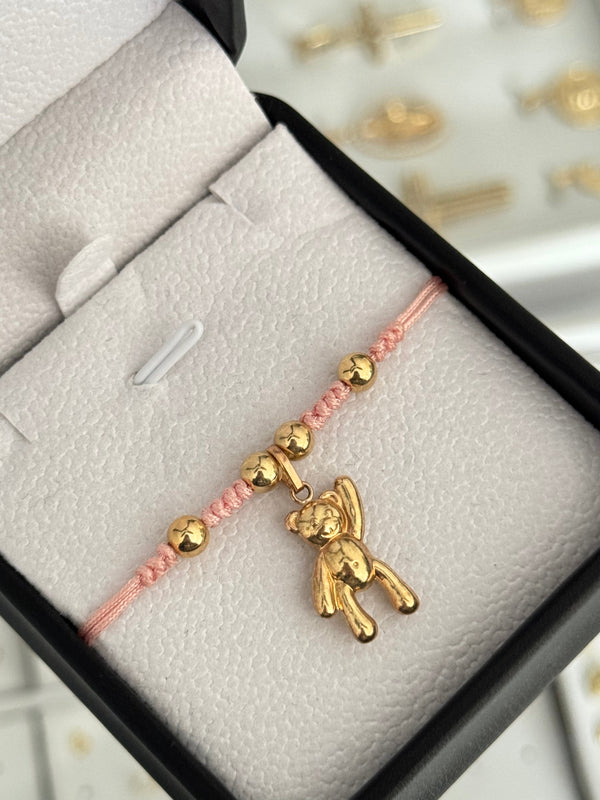 Pulsera oso 10mm