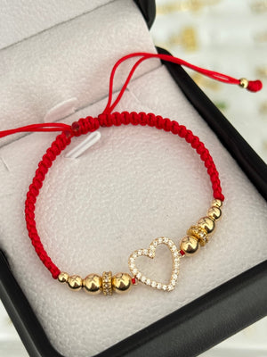 Pulsera corazón circones demaur