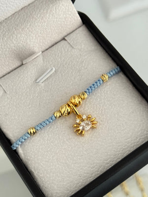 Pulsera krabs diamantada blz