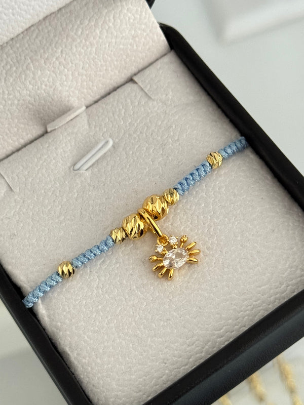 Pulsera krabs diamantada blz
