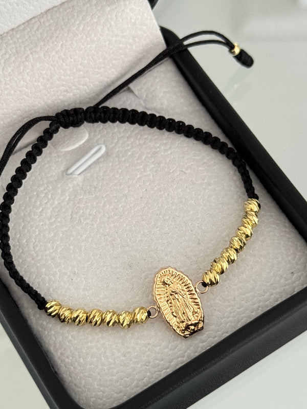 Pulsera Guadalupe tallada