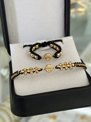 Conjunto pulsera y anillo