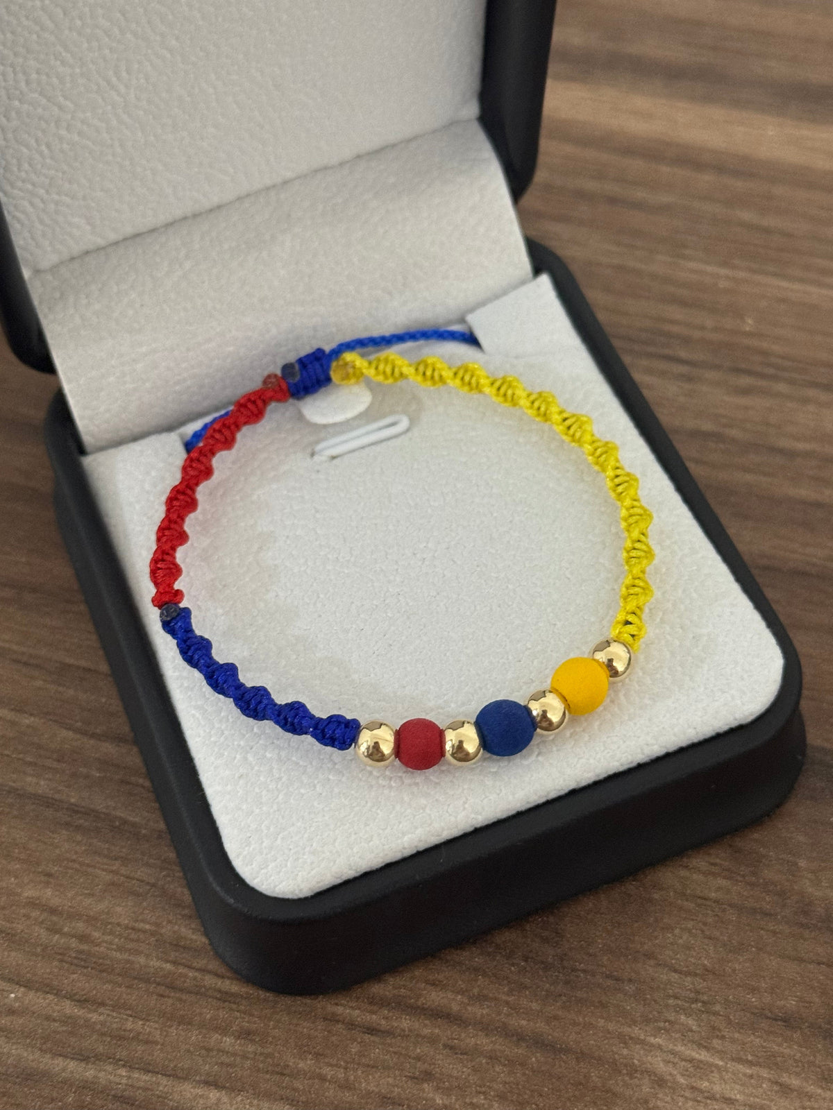 Pulsera colores de Colombia lisas