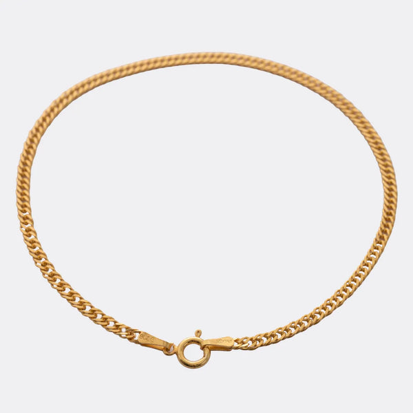 Pulsera cubana continua IT 2.3mm 19Cms