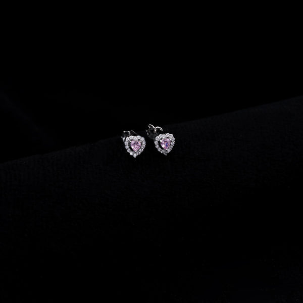 Topos heart rosa 6mm