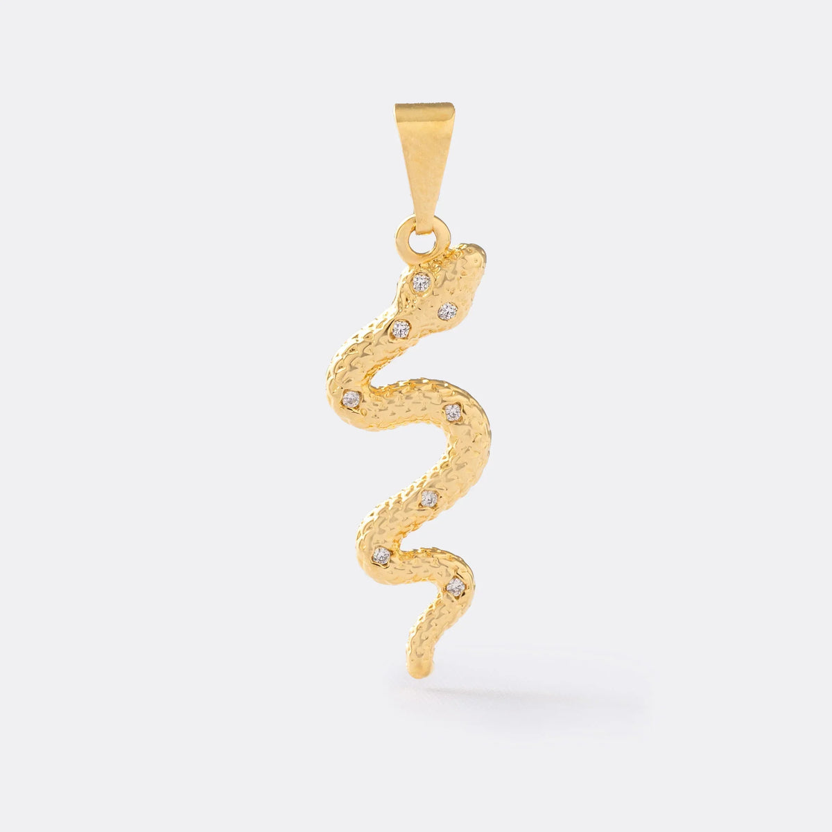 Dije serpiente cristal