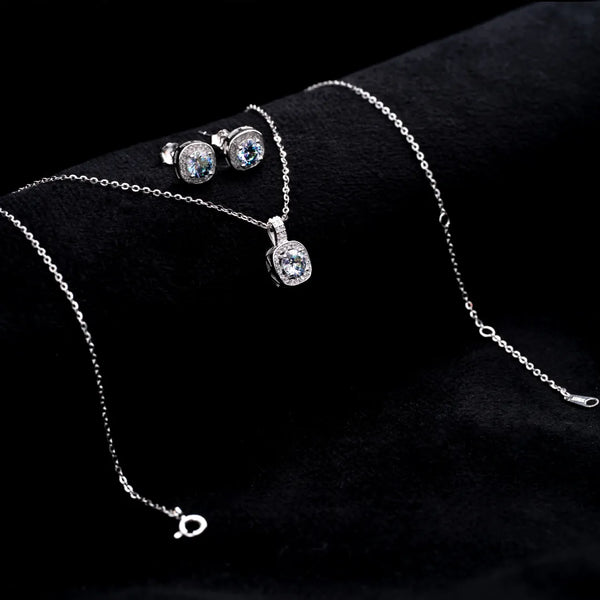 Conjunto boreal MT 45 Cms, plata ley 925