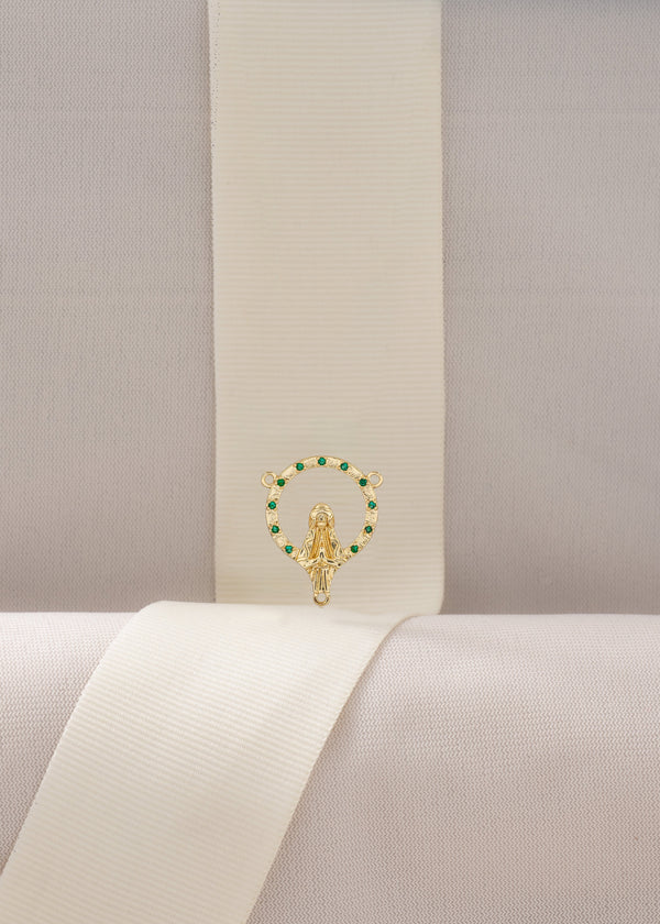 Crucero Virgen con Circones Verdes