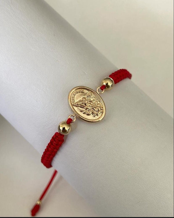 Pulsera San Miguel Arcángel con balines #5