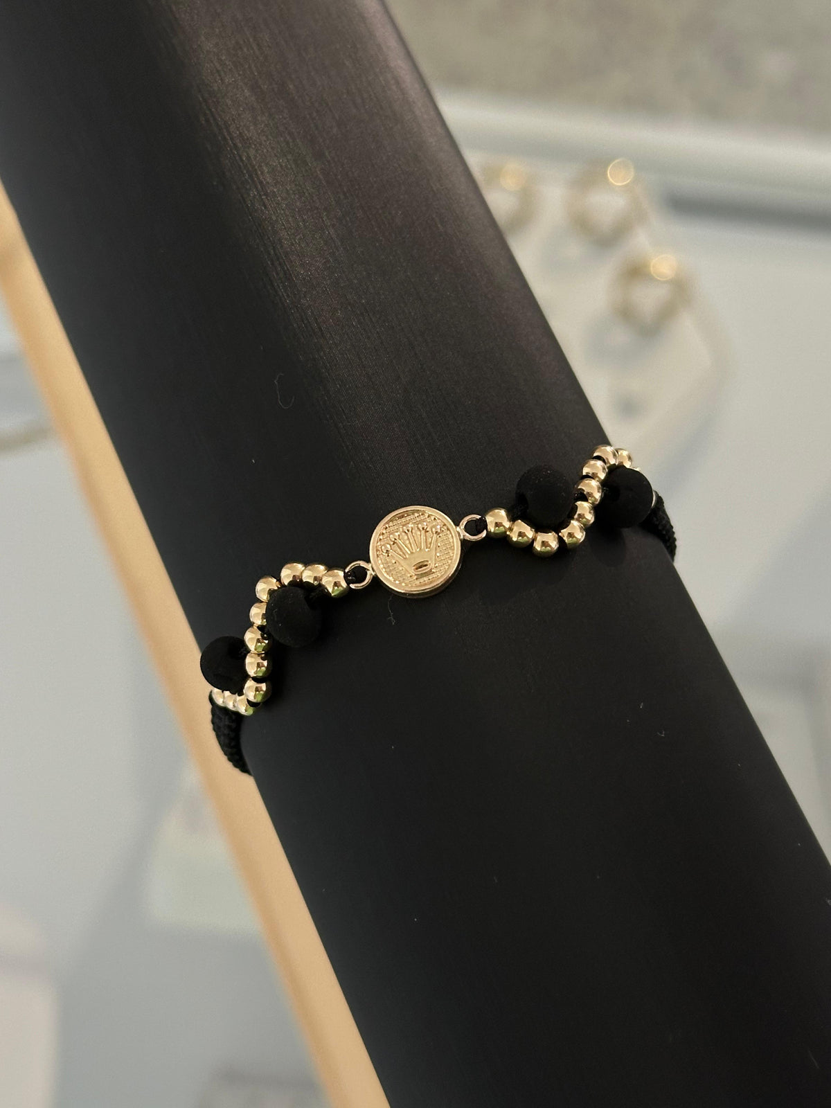 Pulsera herraje corona curve