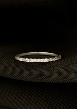 Anillo destello plata ley 925