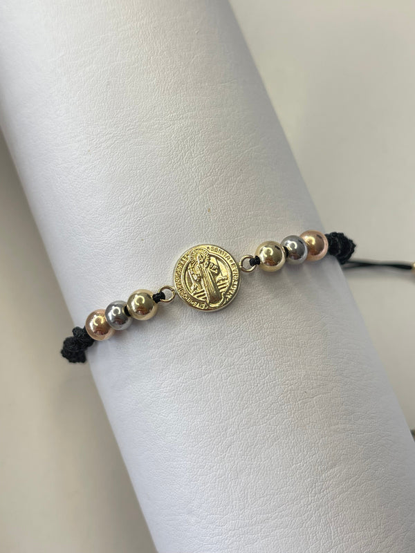 Pulsera San Benito grande (5mm)