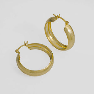 Argollas Gold Dust 3cms