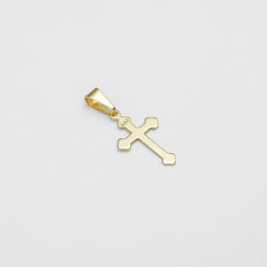 Dije cruz Inri delgada 1.5cms