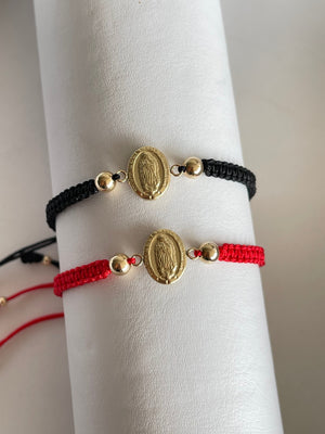 Pulsera Pareja guadalupe mediana (5mm)