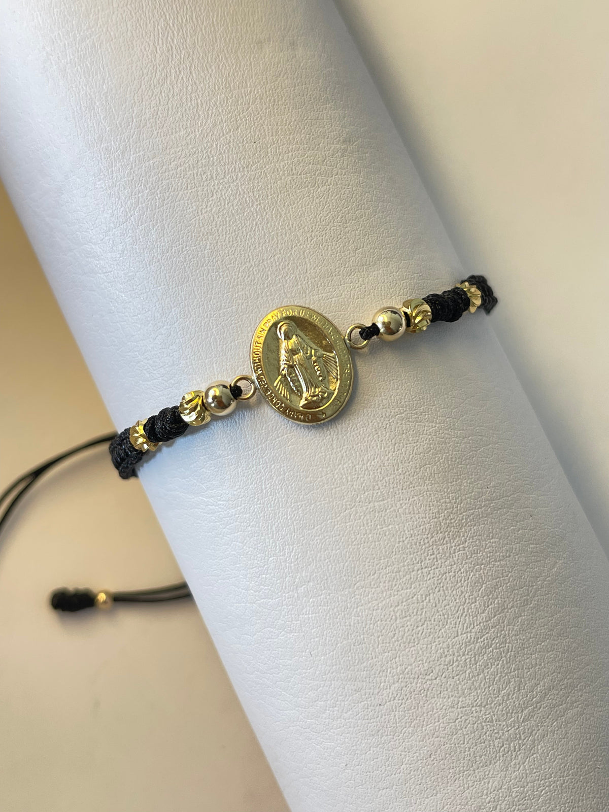 Pulsera virgen Milagrosa grande (4mm)