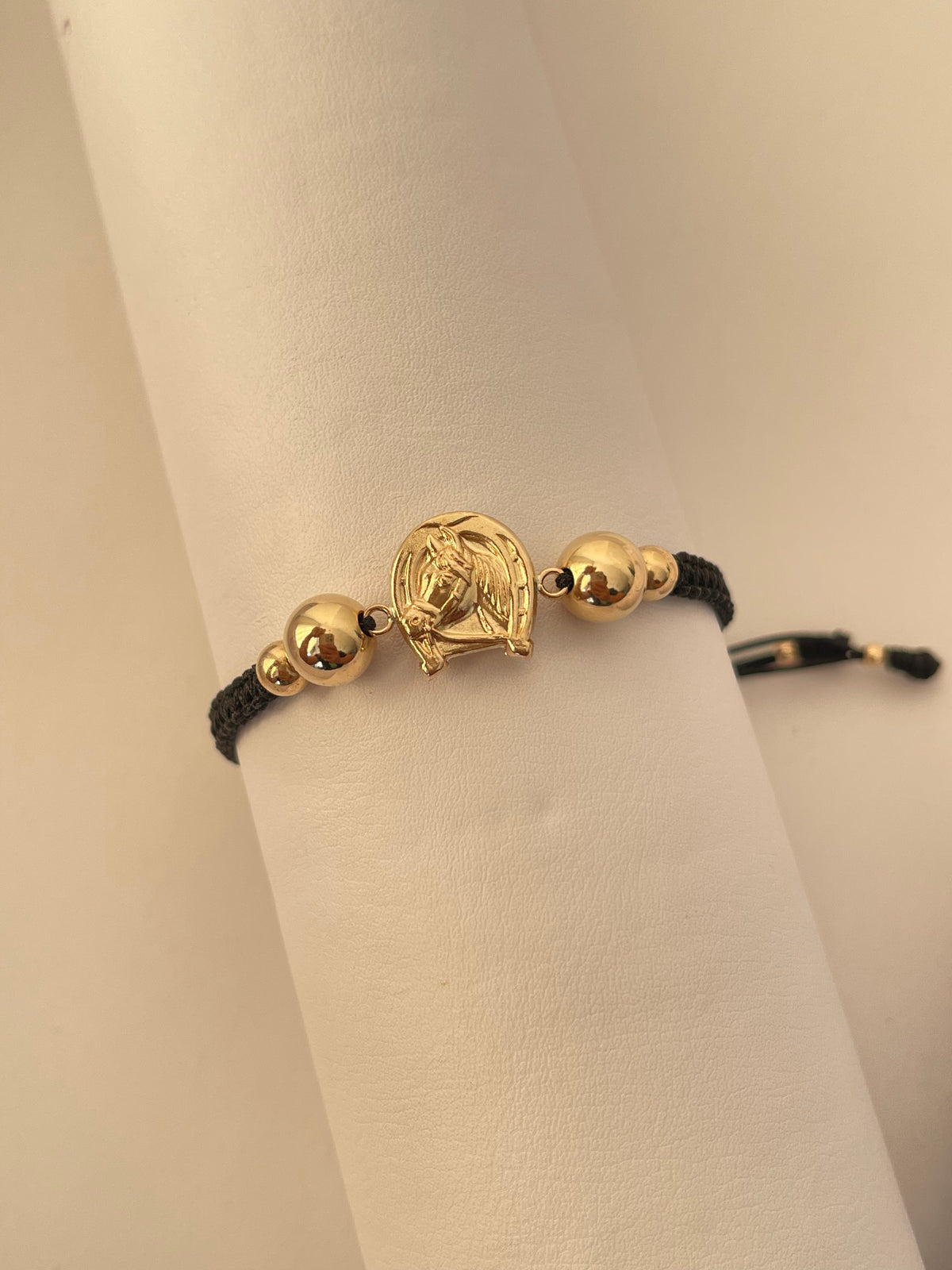 Pulsera herraje herradura caballo (8mm,5mm)