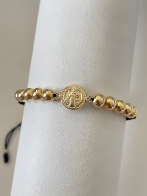 Pulsera san Benito med (6mm)