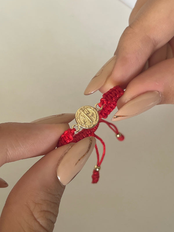 Pulsera de bebé san Benito peq